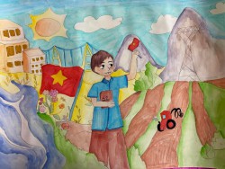 Cuộc thi vẽ tranh chào mừng kỉ niệm 92 năm ngày thành lập Đoàn Thanh niên Cộng sản Hồ Chí Minh (26/3/1931- 26/3/2023)