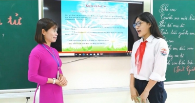 Cô giáo Nguyễn Thị Minh Tân - Hòa âm của tri thức và tình thương